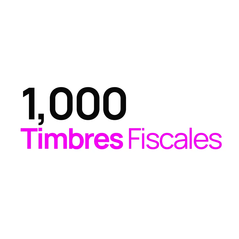 PYME - 1000 Timbres Fiscales 