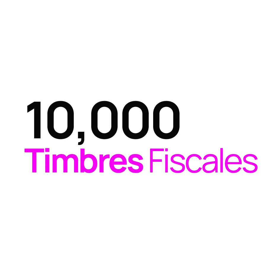Prime - 10,000 Timbres Fiscales 