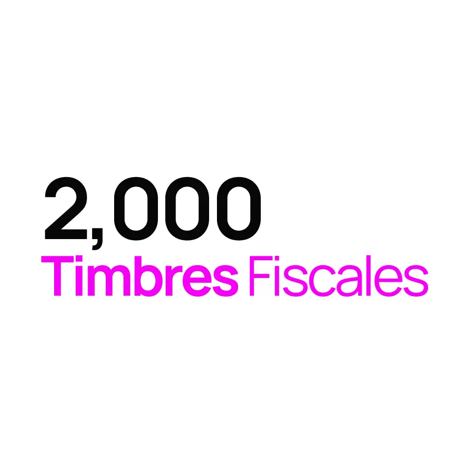 Avanzado - 2000 Timbres Fiscales 